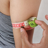 medición de brazo
