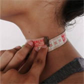 medición de cuello